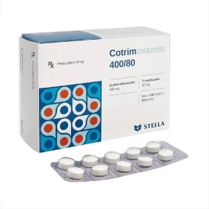 Cotrimoxazole 400/80 Stella (10 vỉ x 10 viên/hộp)